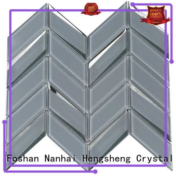 3x3 glass metal tile stone personalized for villa