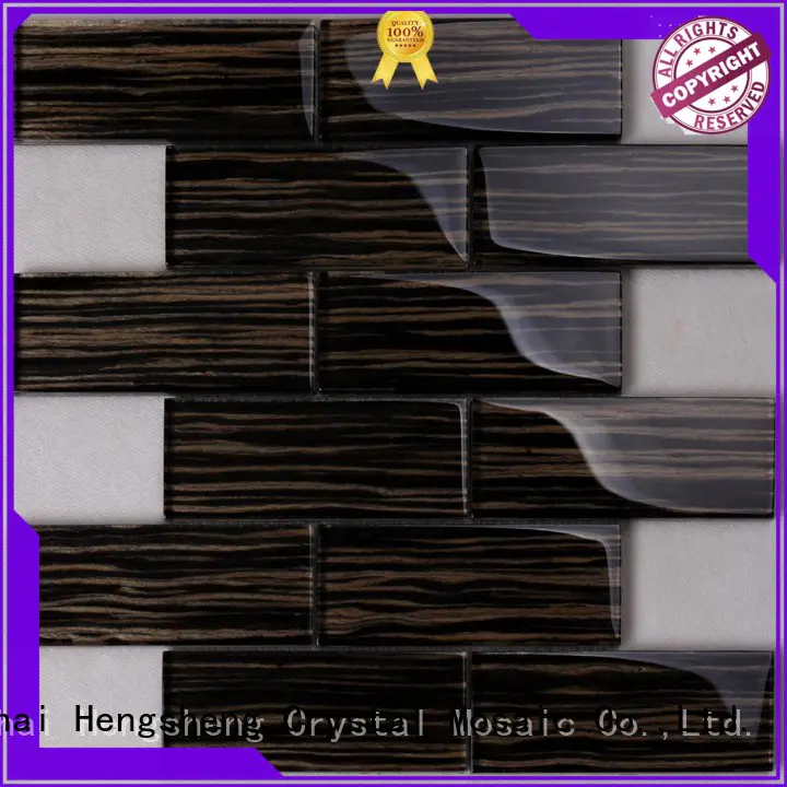 Heng Xing hdt04 slate mosaic tile Suppliers for kitchen