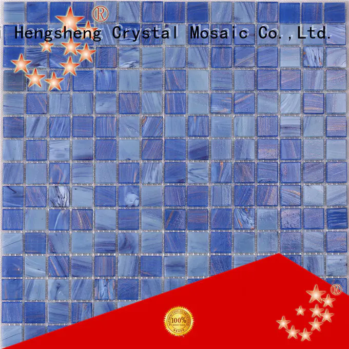 Heng Xing Wholesale american glass mosaics Suppliers for bathroom