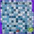2x2 light blue glass tile factory price for swimming pool
