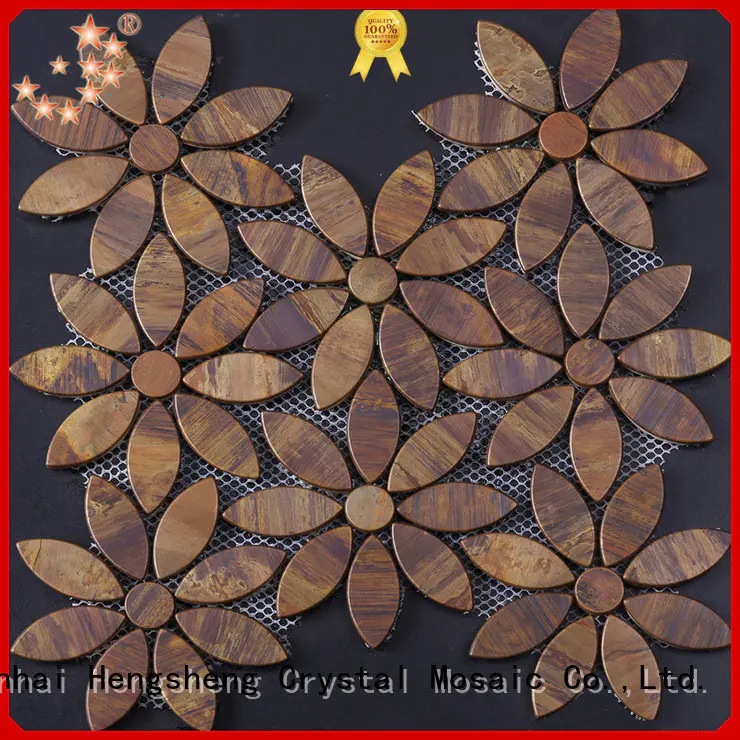 Heng Xing Best wood mosaic tile for business for villa
